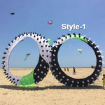 Load image into Gallery viewer, 9KM 5m Spiky Bol Kite Line Laundry Soft Inflatable Pendant Show Kite for Kite Festival 30D Ripstop Nylon Fabric with Bag
