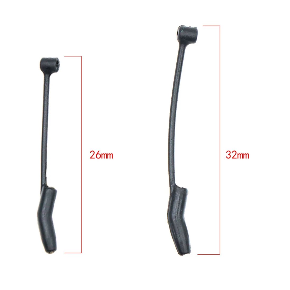 9KM Carp Fishing Accessories 25Pcs D Rig Kickers Fishing Kickers Covert Pop Up Hook Fishing Aligner Carp Fishing Equipment