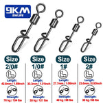 Load image into Gallery viewer, Snap Fishing Swivels 25~100Pcs Stainless Steel Coastlock Snap
