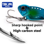 Load image into Gallery viewer, 9KM Metal Fishing Spoons Long Cast Bait 8~13g Fishing Lures VIB 
