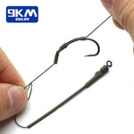 Load image into Gallery viewer, 30Pcs Carp Fishing Rigs Shrink Tube 50~80mm Heating Shrink Tube 1.6~3.6mm Terminal Inline Hook Carp Fishing Hair Rigs DIY Tackle
