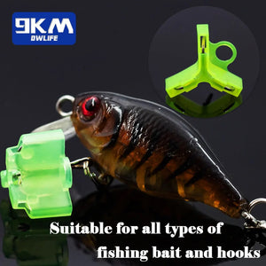 50~200Pcs Fishing Treble Hooks Bonnets Fishing Hook Cover Hook Safety Cap Protector Safety Holder Covers for Fishing Lures 6Size