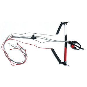 65cm 4 Line Kitesurfing Control Bar Quick Release Safety System Power Kite Flying Equipment with 250KG Lines