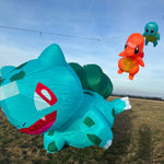 Load image into Gallery viewer, 9KM 3M Fiery Dragon Kite Line Laundry Pendant Soft Inflatable Show Kite for Kite Festival 30D Ripstop Nylon Fabric
