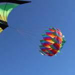 Lade das Bild in den Galerie-Viewer,  Colorful Rainbow Flower Kite Tail Windsock Line Laundry Flower Tail Kite Flying
