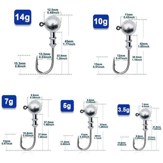 Fishing Jig Head Hook