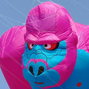 9KM Giant 7m Gorilla Kite Line Laundry Soft Inflatable Outdoor Pendant Show Kite for Kite Festival 30D Ripstop Nylon with Bag