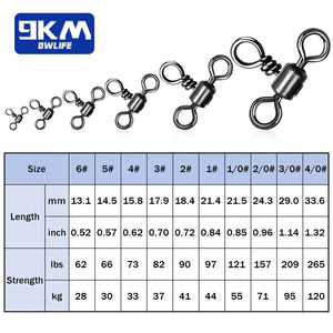 Triple Swivel 25~100Pcs Stainless Brass Rolling 3 Way Swivels Fishing Line Connector Tackle Jigging Rigs Surf Fishing Bottom Rig