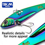 Load image into Gallery viewer, Fishing Spinner Lures 5~20g Metal Fishing Lures Spoons Jigging Lures VIB Sinking Freshwater Fishing Lures for Bass Trout Salmon
