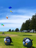 Lade das Bild in den Galerie-Viewer, 9KM 1m Penguin kite Line Laundry Pendant Soft Inflatable Show Kite for Kite Festival 30D Ripstop Nylon Fabric (Accept wholesale)
