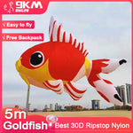 Load image into Gallery viewer, 9KM 5m Goldfish kite Line Laundry Pendant Soft Inflatable Show Kite for Kite Festival 30D Ripstop Nylon Fabric
