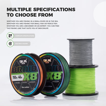 Braided Fishing Line 8X