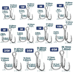 Fishing Treble Hooks 