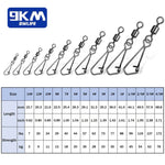 Load image into Gallery viewer, Swivels Fishing Snap 50~200Pcs Quick Change Swivel Tackle Barrel Swivels Saltwater Fishing Swivel Clip Hooks Lure Connector Kit

