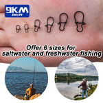 Lade das Bild in den Galerie-Viewer, Duo Lock Fishing Snaps 50~200Pcs Fishing Clips Speed Clips Carabiners Fishing Swivels Snap Saltwater Quick Change Fishing Tackle
