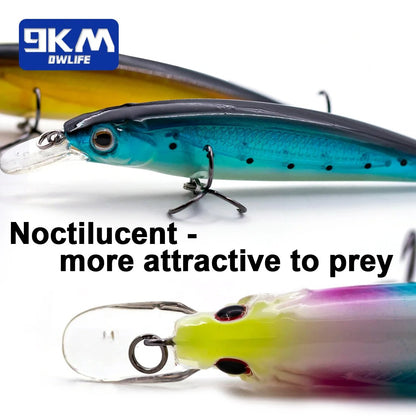 Hard Minnow Fishing Lures 8~11cm Jerkbait Bait