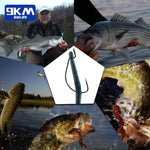 Load image into Gallery viewer, 25Pcs EWG Hooks Bass Fishing Wide Gap Offset Worm Fishing Hooks
