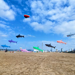 Load image into Gallery viewer, 9KM 12m Shark kite Line Laundry Pendant Soft Inflatable Show Kite for Kite Festival 30D Ripstop Nylon Fabric (Accept wholesale)
