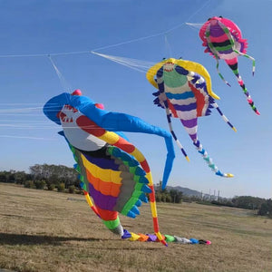 9KM 15M Mallworm Kite Line Laundry Kite Soft Inflatable 30D Ripstop Nylon for Kite Festival with Bag  (Accept wholesale)