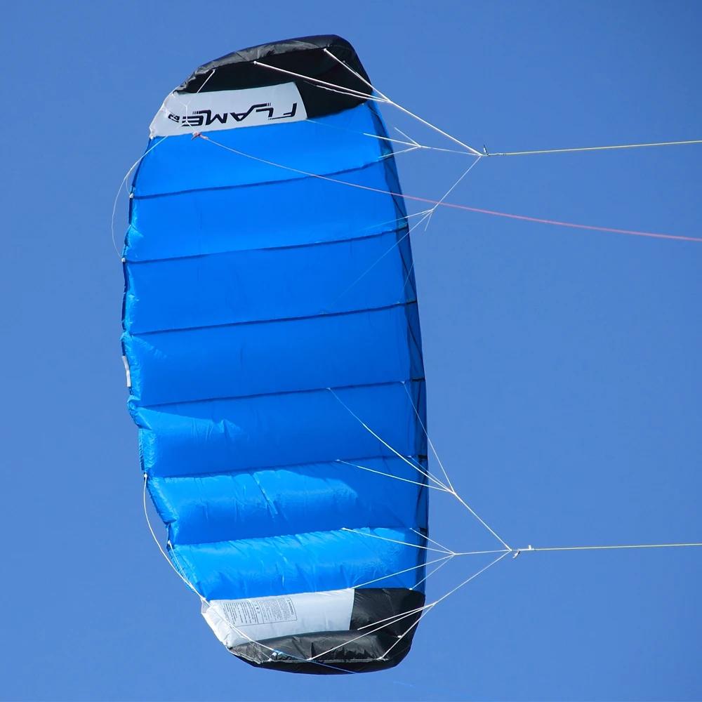 9KM 2㎡-4㎡ 4 Line Power Kite Trainer Kite Professional Traction Kite 100KG & 180KGx20m Dyneema Flying Lines and Control Kites