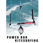 Load image into Gallery viewer, 65cm 4 Line Kitesurfing Control Bar Quick Release Safety System
