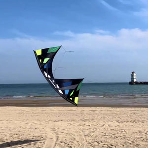 Freilein 2.38m Quad Line Stunt Kite Large Professional Acrobatic Kite