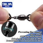 Lade das Bild in den Galerie-Viewer, Fishing Swivels Snap 25~100Pcs Ball Bearing Swivel 
