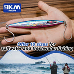 Load image into Gallery viewer, 9KM Fishing Hooks 25Pcs Fishing Jigging Hook Carp Eye Worm Barbed Inline Hooks Saltwater High Carbon Steel Fishing Accessories
