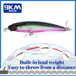 Lade das Bild in den Galerie-Viewer, Fishing Lures Hard Minnow Baits 11cm/13.4g Topwater Hard Baits Jerkbait Swimbait Fishing Bass Walleye Lures Saltwater Freshwater
