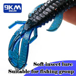 Lade das Bild in den Galerie-Viewer, Swimbait Fishing Lures Creature Bait Soft Plastic Bass Fishing Lure Swimbaits Dragonfly Larva Lures Trout Panfish Walleye Perch
