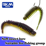 Load image into Gallery viewer, Soft Plastic Fishing Lure Trout Bass Worm Baits Jigging Wobbler Fishing Lure Swimbaits for Ned Rig Hook Saltwater Fishing Tackle
