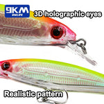 Lade das Bild in den Galerie-Viewer, Fishing Lures Hard Minnow Baits 11cm/13.4g Topwater Hard Baits Jerkbait Swimbait Fishing Bass Walleye Lures Saltwater Freshwater
