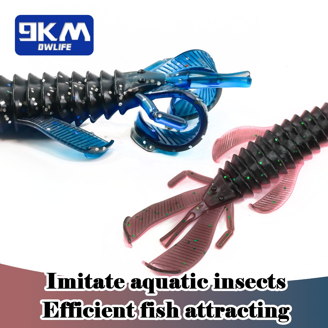 Soft Plastic Bass Fishing Lure