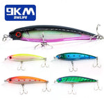 Lade das Bild in den Galerie-Viewer, Fishing Lures Hard Minnow Baits 11cm/13.4g Topwater Hard Baits Jerkbait Swimbait Fishing Bass Walleye Lures Saltwater Freshwater
