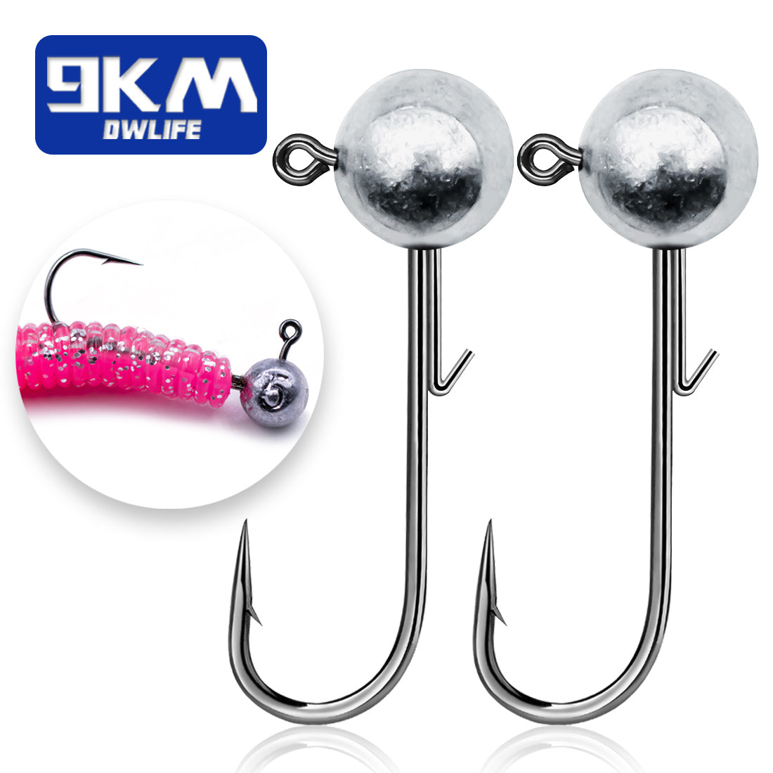 JYJ 10pcs/lot 1.5g-6g NED jigging fishing hooks for soft grub worm using  ,fishing tackle hook lure bait