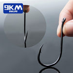 Lade das Bild in den Galerie-Viewer, 9KM Fishing Hooks 50~100Pcs Octopus Beak Hook Carp Fishing Jigging Hook
