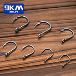 Lade das Bild in den Galerie-Viewer, 9KM Fishing Hook Saltwater 15~30Pcs Stainless Steel Heavy Duty Fishing Assist Hooks Big Carp Live Bait Jigging Hook Barbed Hook
