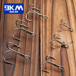 Lade das Bild in den Galerie-Viewer, Fishing Treble Hooks 25~50Pcs Brabed Sharp Triple Sea Fishing Hooks Hard Lures for Freshwater Saltwater Fishing Accessories
