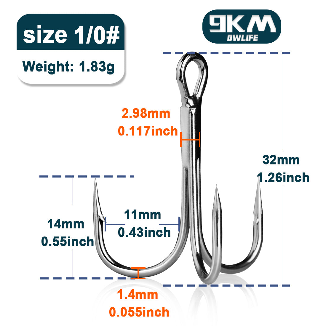 Fishing Treble Hooks 25~50Pcs Brabed Sharp Triple Sea Fishing Hooks Hard Lures for Freshwater Saltwater Fishing Accessories