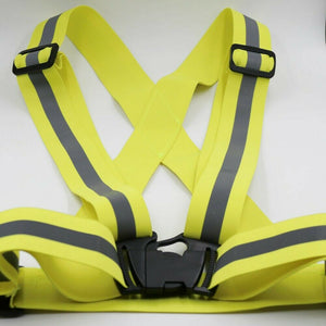 Reflective Vest Jacket High Visibility Adjustable - 12 Colors