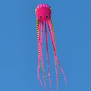 9KM 13color Big Octopus Kite 8m Large Single Line Soft Inflatable Kite