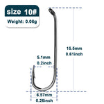 Lade das Bild in den Galerie-Viewer, 9KM Fly Tying Hooks Nymph Hook 50~200Pcs Jig Hooks Fly Tying Materials Dry Nymph Strimp&amp;Pupa Pupa Hooks Barbed Fishing Tackle
