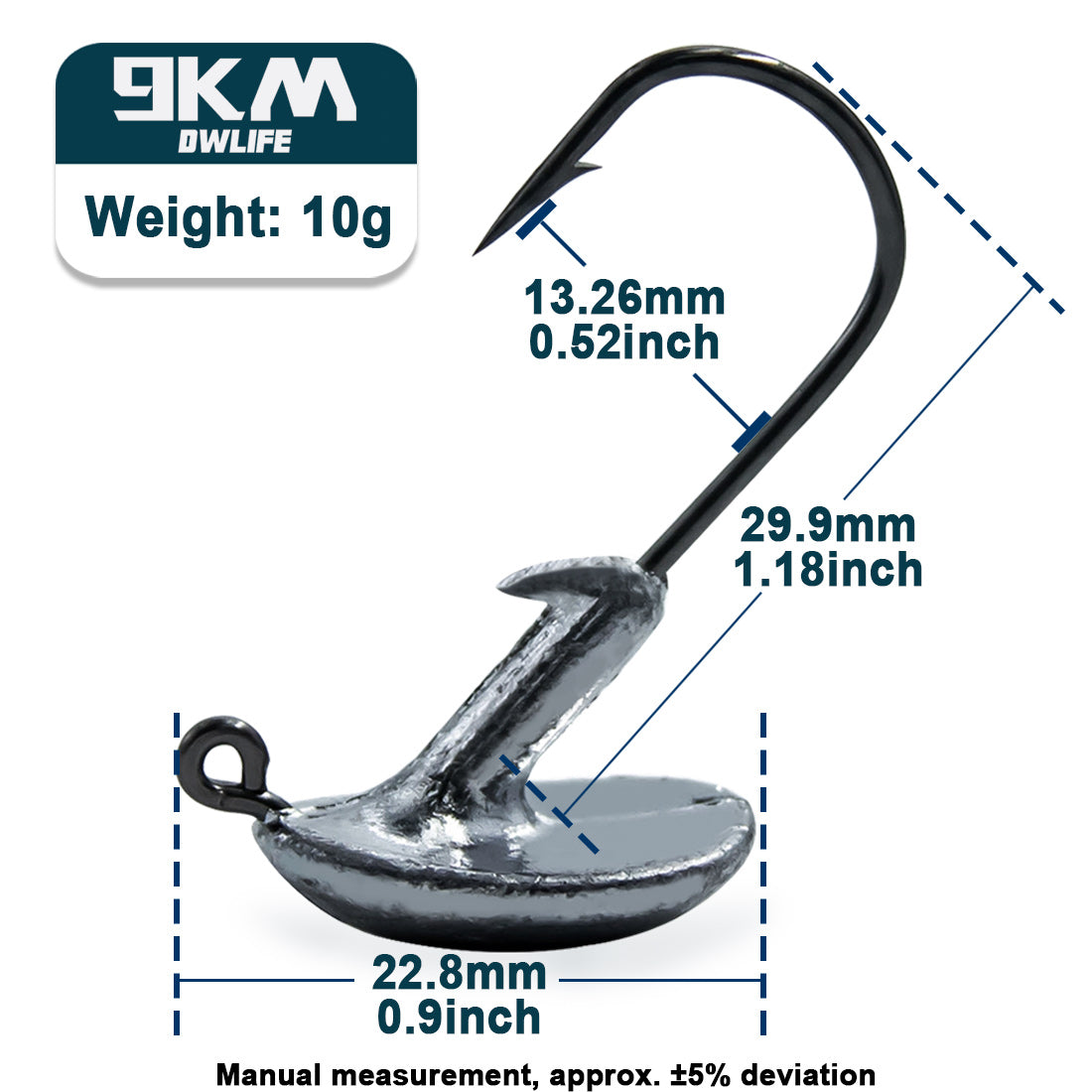 9KM Fishing Hook Saltwater 15~30Pcs Stainless Steel Heavy Duty Fishing –  9km-dwlife