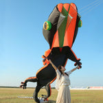 Lade das Bild in den Galerie-Viewer, 12m Giant Gecko Kite Single Line Soft Inflatable Kite 30D Ripstop Nylon with Bag
