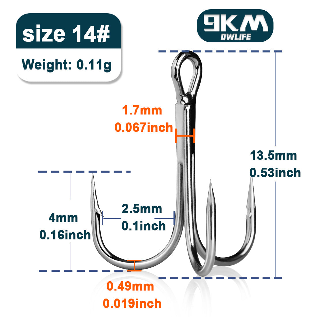 Fishing Treble Hooks 25~50Pcs Brabed Sharp Triple Sea Fishing Hooks Hard Lures for Freshwater Saltwater Fishing Accessories