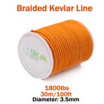 Load image into Gallery viewer, High Strength Orange Kevlar Line（Small Roll）
