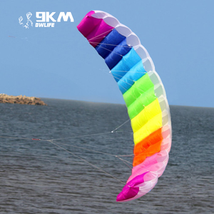 Dual Line Parafoil Parachute Outdoor Beach Kite