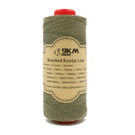 Load image into Gallery viewer, 80lb-400lb Black＆Yellow Braided Kevlar Line (On Spool)

