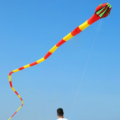 55m Snake Kite Big Single Line Soft Inflatable Kite with Bag