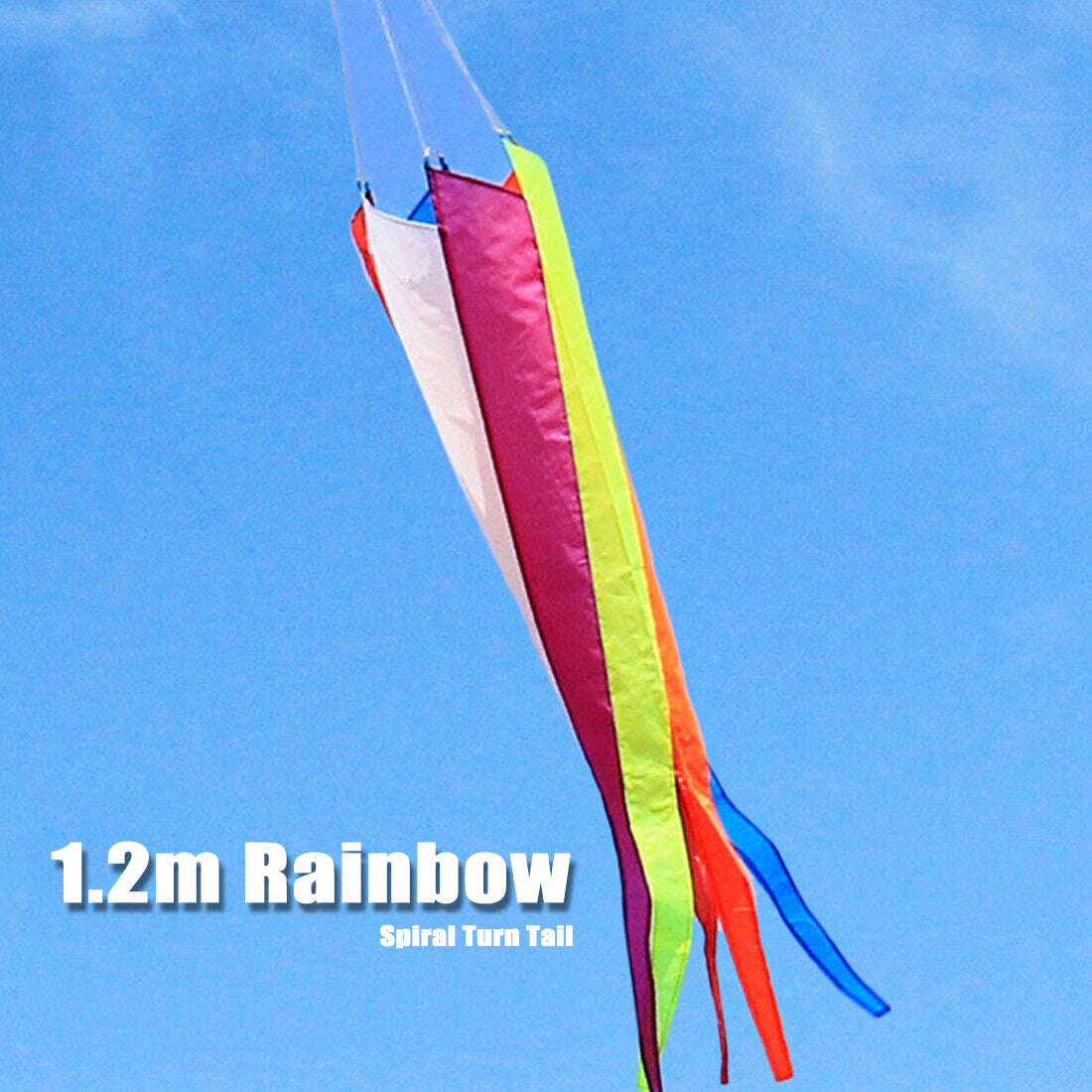 1.2m Outdoor WindSocks kite tail Rip-Stop Fabric